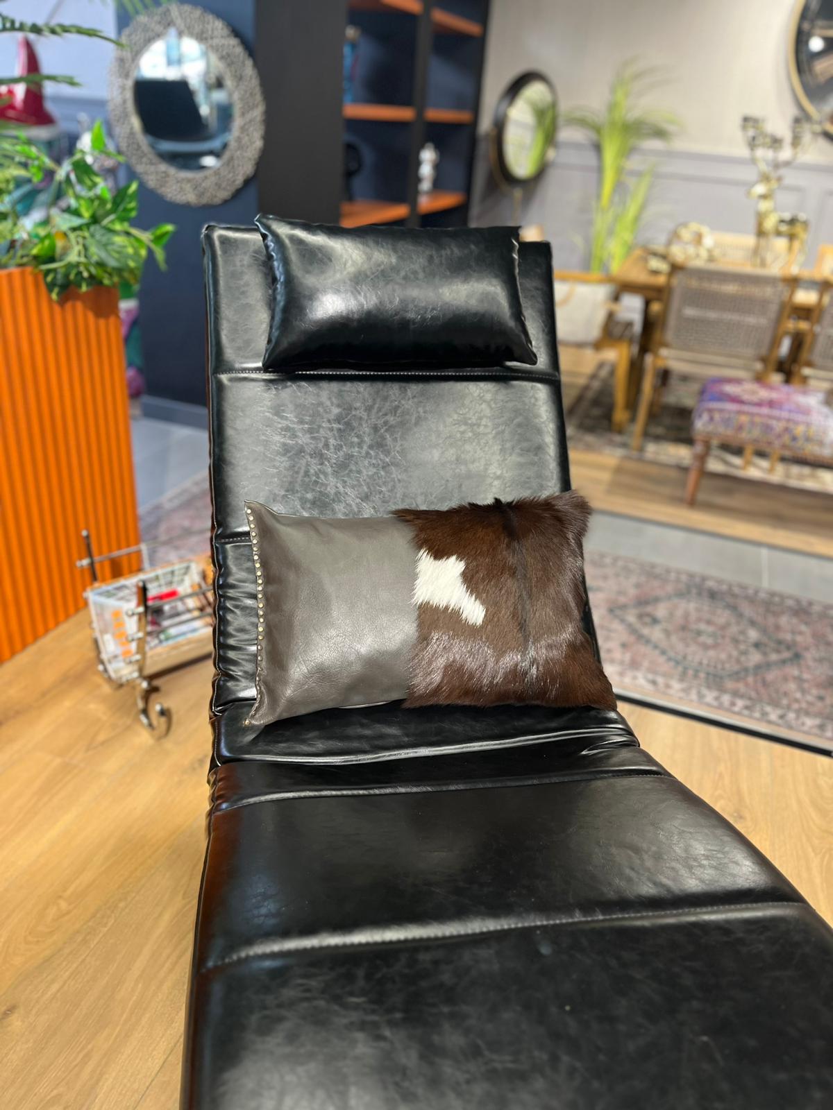 Deri post mix kırlent